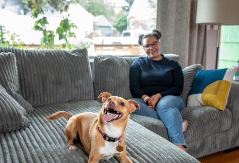 Representative with Homeowner