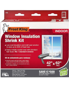Frost King Window Insulation Shrink Kit