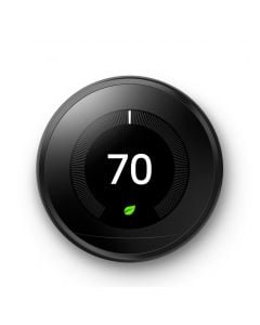 Google Nest Learning Thermostat - Carbon Black